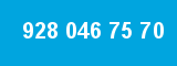 928 046 75 70 928 046 75 70